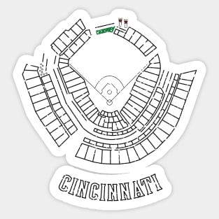 Great American Ball Park Sticker